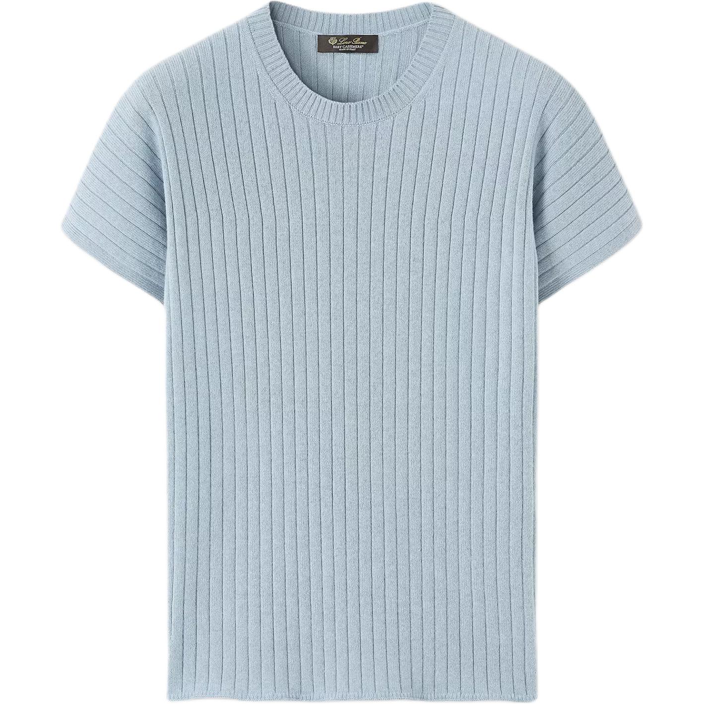 

SS26 Кашемировый свитер Women's Loro Piana, icy snow синий