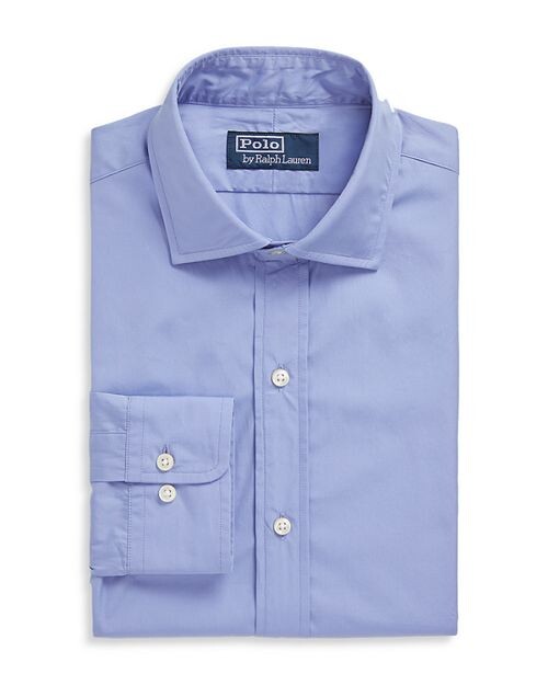 

Рубашка из поплина на заказ Polo Ralph Lauren, цвет Blue