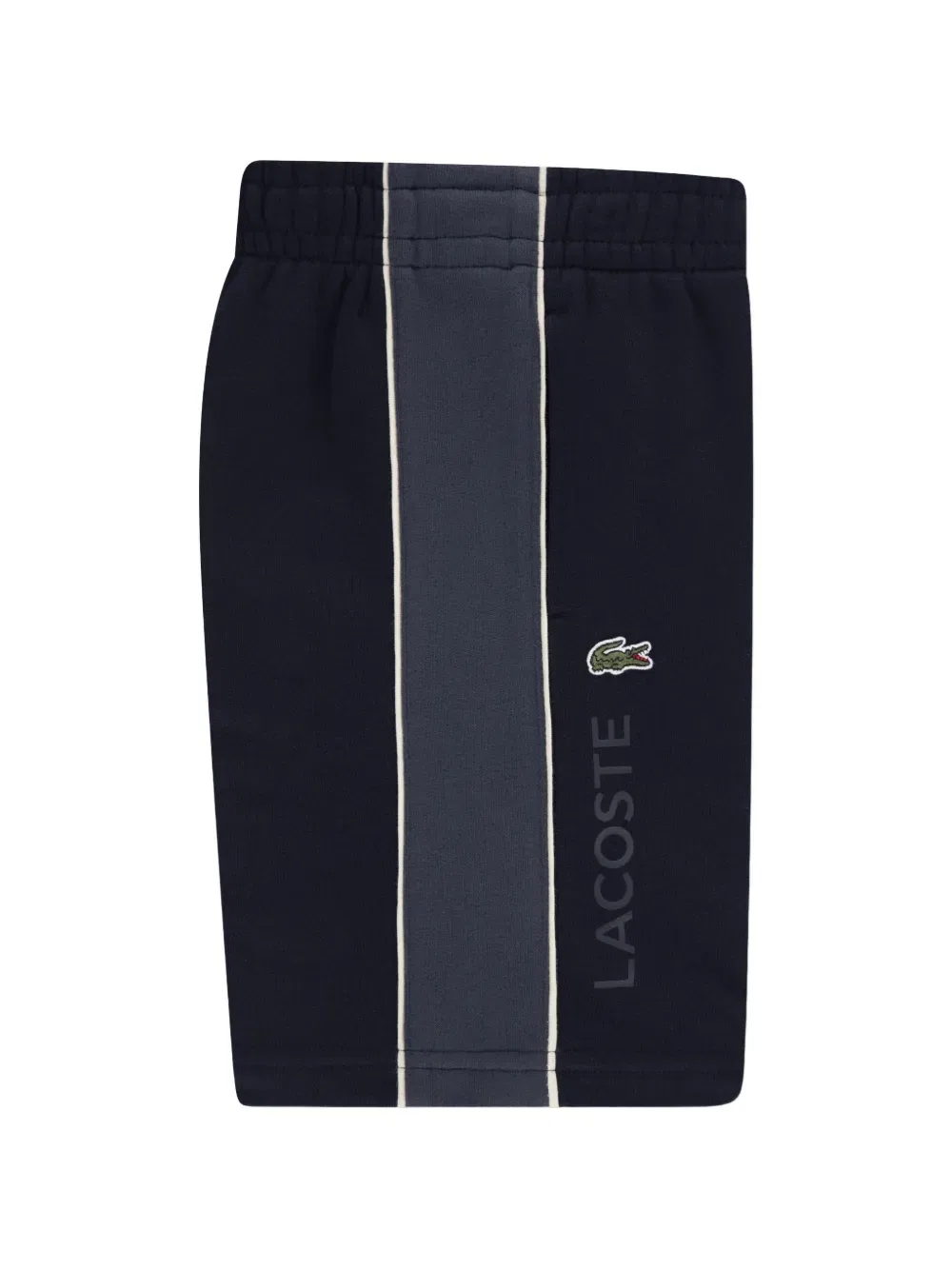 Шорты с полосками и логотипом Lacoste Kids, синий — фото 3