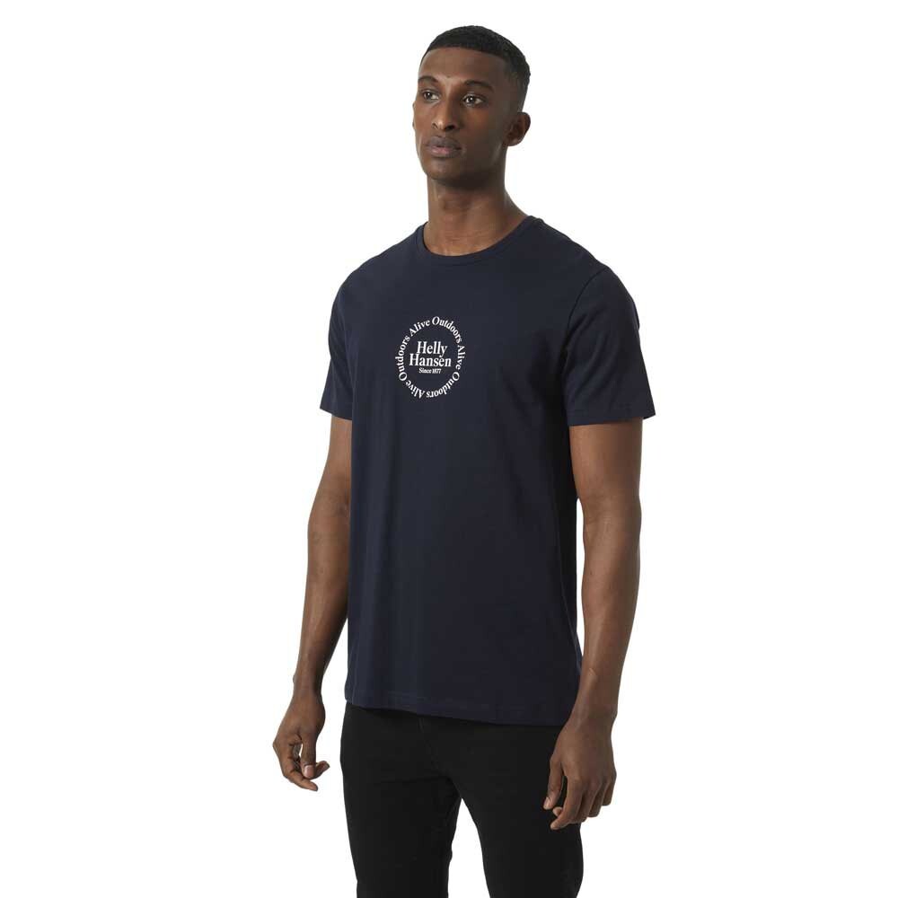 

Футболка Helly Hansen Core Graphic T, синий