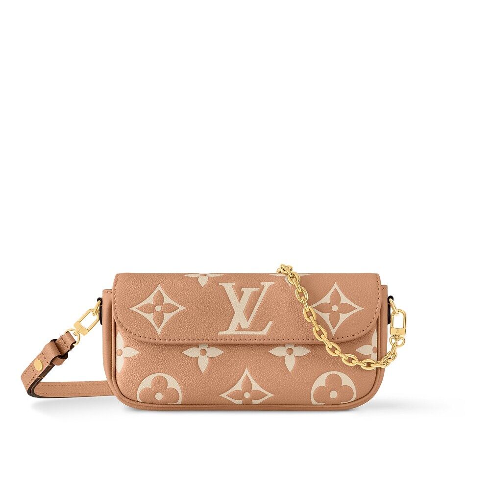 

Кошелек на цепочке Ivy Louis Vuitton, бежевый