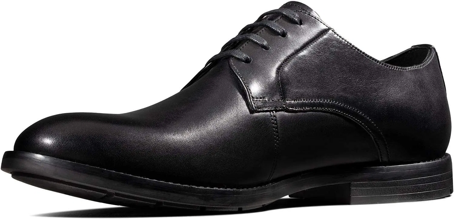 Мужские дерби Clarks Ronnie Walk, Black Leather