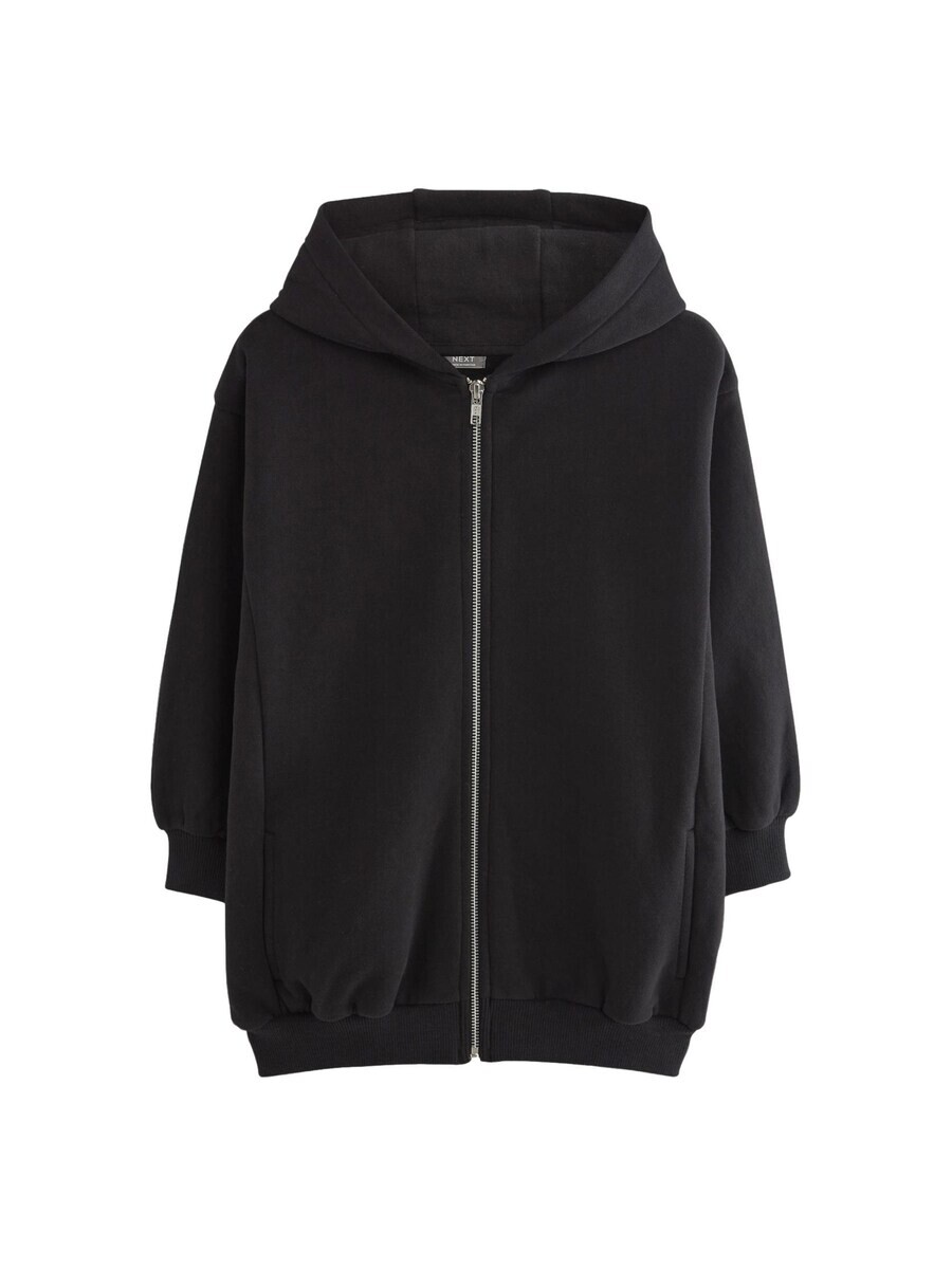

Худи Next Zip-Up Hoodie, черный