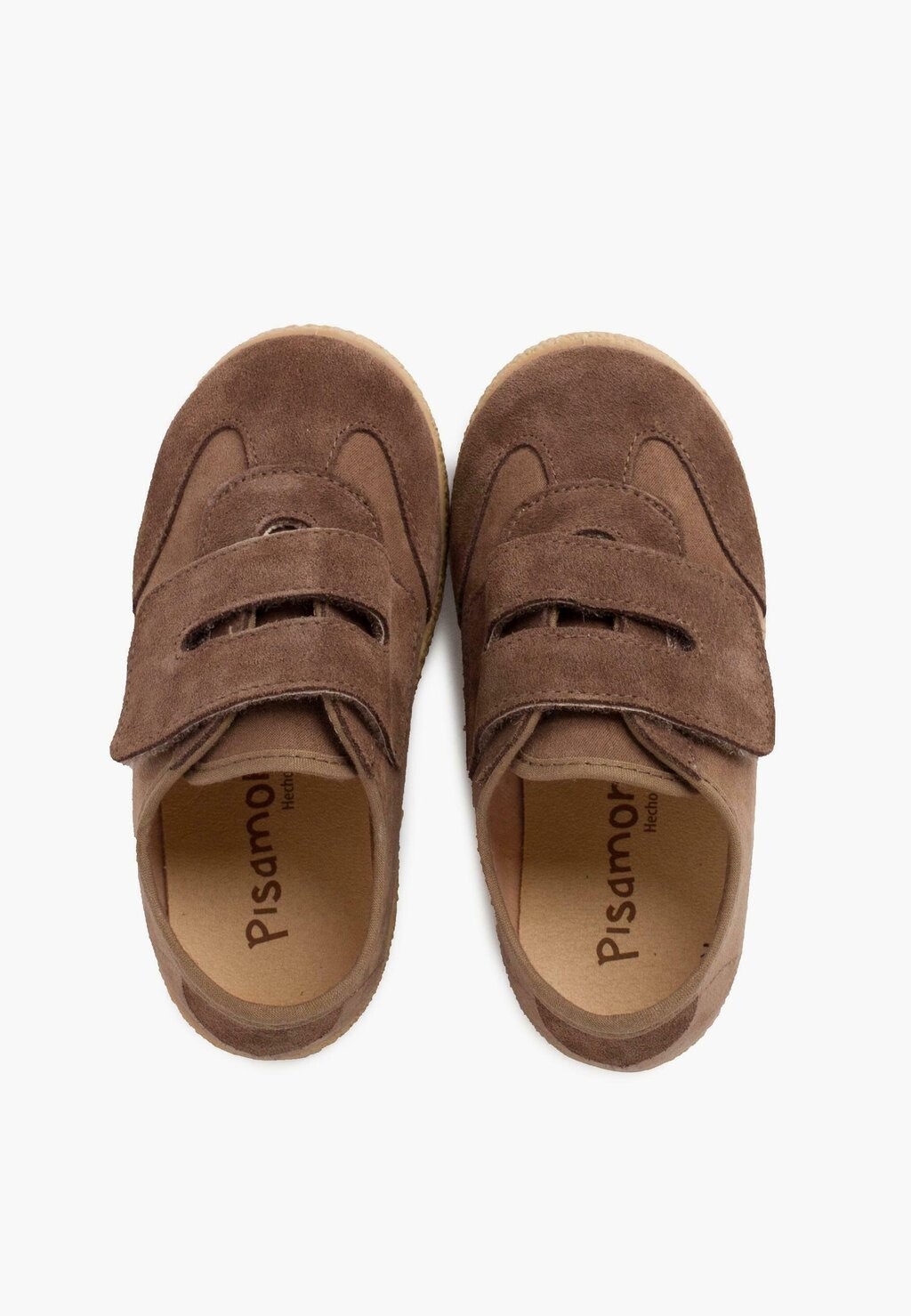 Низкие кроссовки Zapatillas Niño Cierre Frontal Tira Adherente Pisamonas, цвет topo — фото 3