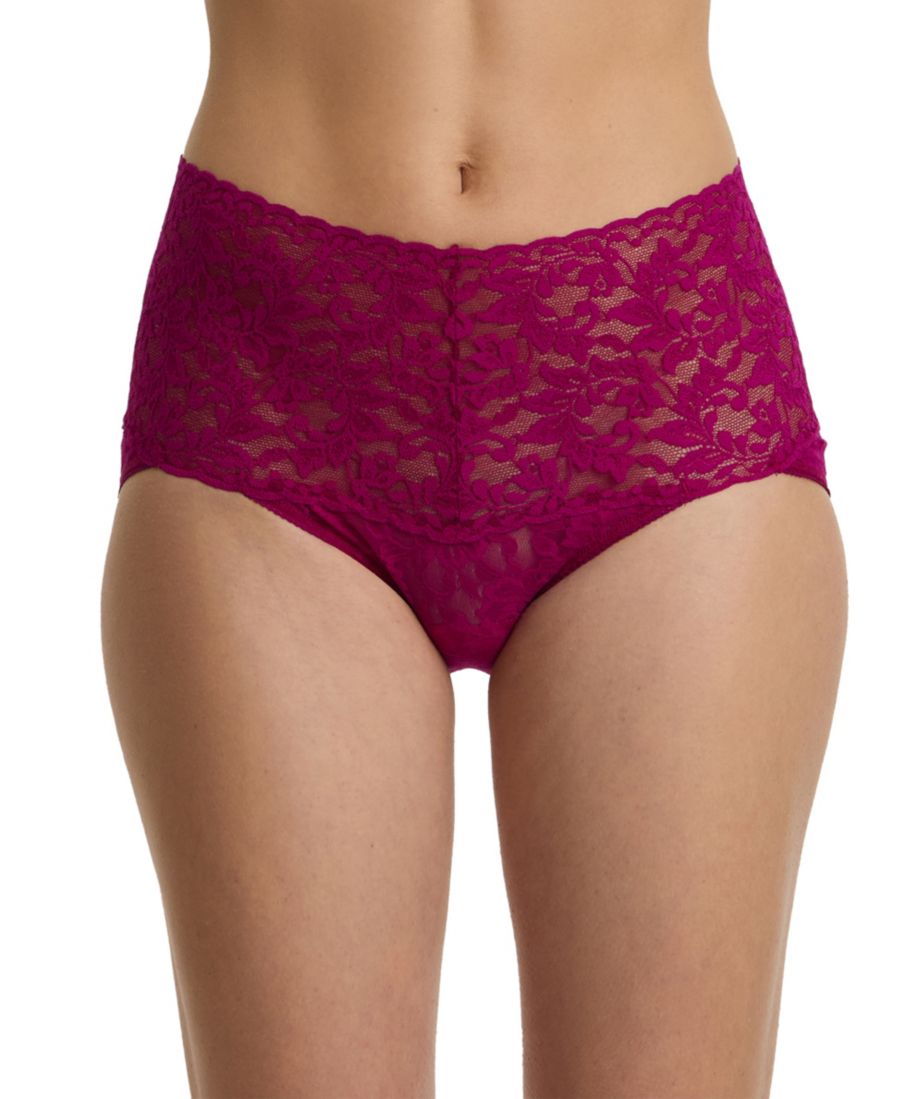 

Женское бикини с высокой посадкой Hanky Panky, From The Vine Red