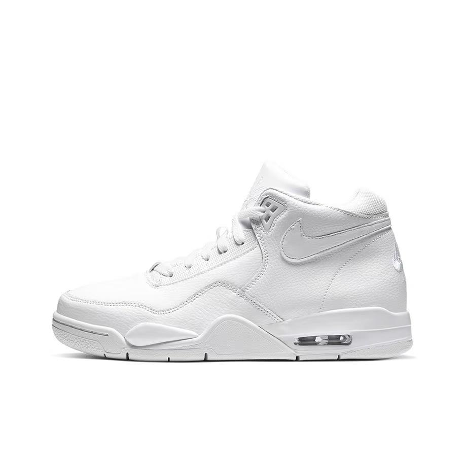 Nike Кроссовки баскетбольные Mid top Vintage Flight Legacy Liquid Blue Feather Cushioning Abrasion Resistant Breathable Unisex — фото 3
