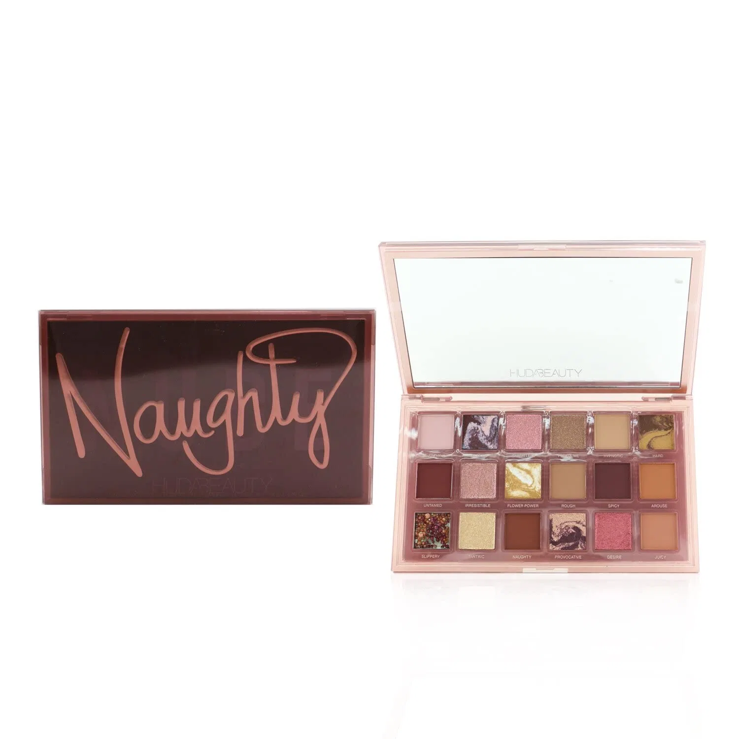 Палетка теней для век Huda Beauty Naughty Nude Huda — фото 2