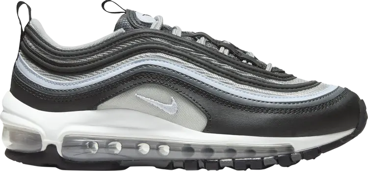 

Кроссовки Air Max 97 GS 'Black Iron Grey', черный