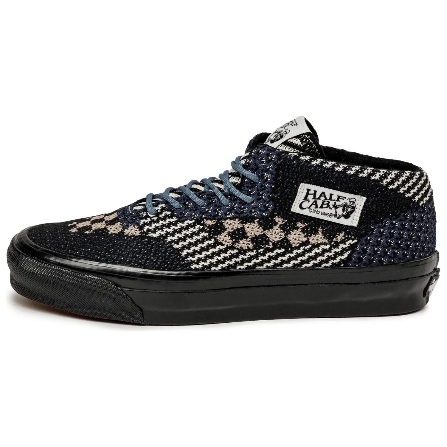 

Кроссовки Vans Half Cab Skateboarding Shoes Men Low-top Black, черный