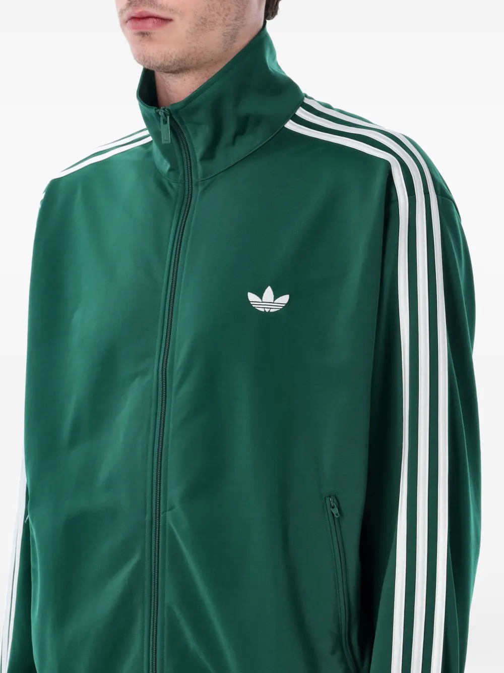 Толстовка на молнии Firebird Adidas, зеленый — фото 3