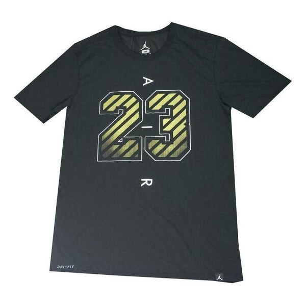 

Футболка Air Jordan 23 Logo T-shirt 'Black', черный