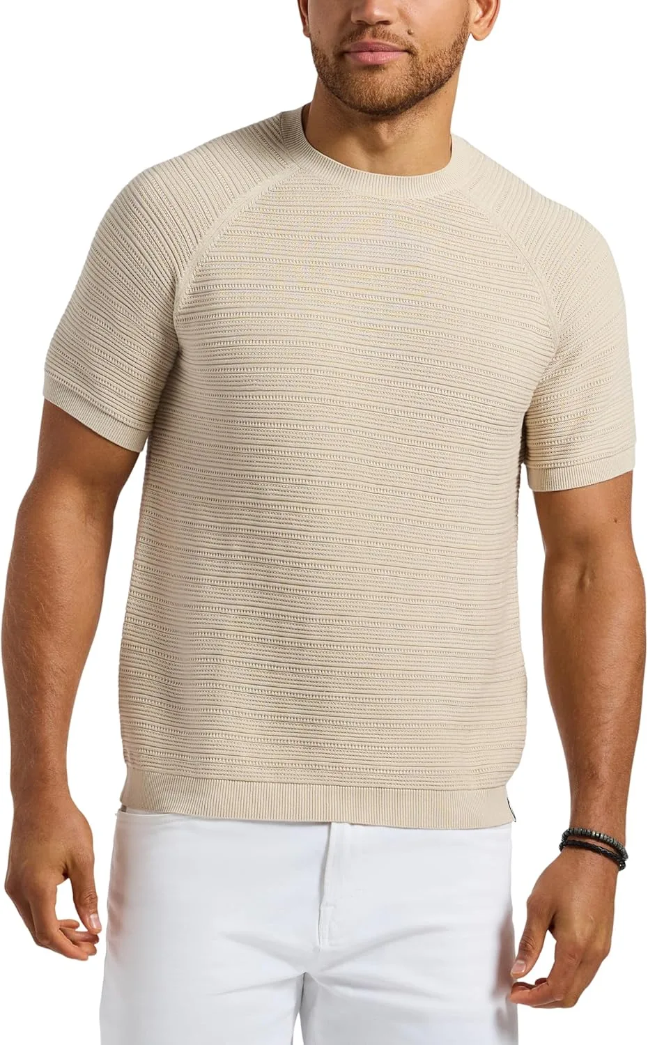 

Buffalo David Bitton мужской короткий рукав свитер вязаный повседневный с круглым вырезом