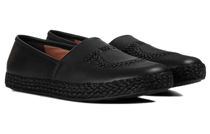 Мужские повседневные мужские низкие черные Ferragamo — фото 3
