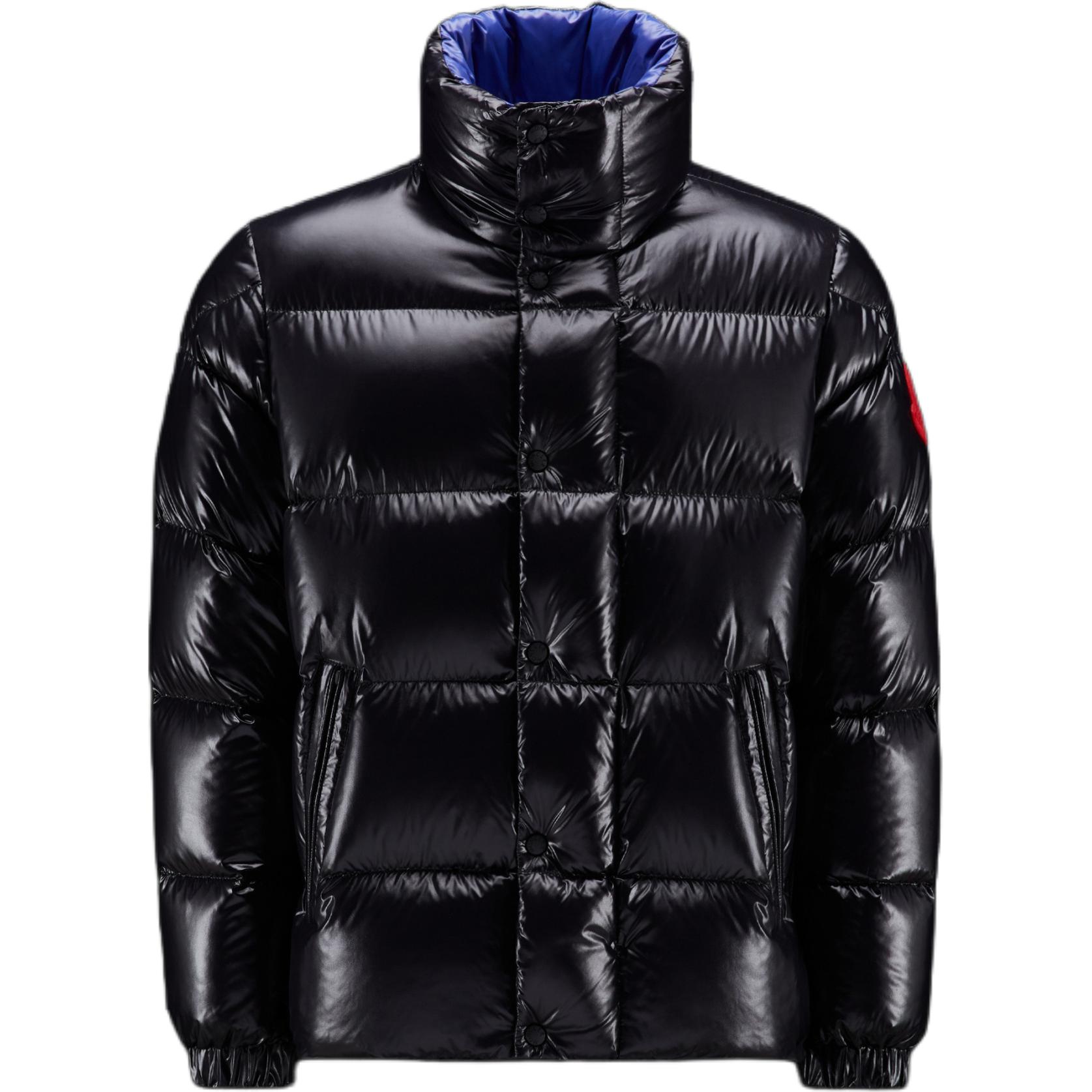 Короткая пуховая куртка Dervox Moncler, черная — фото 2