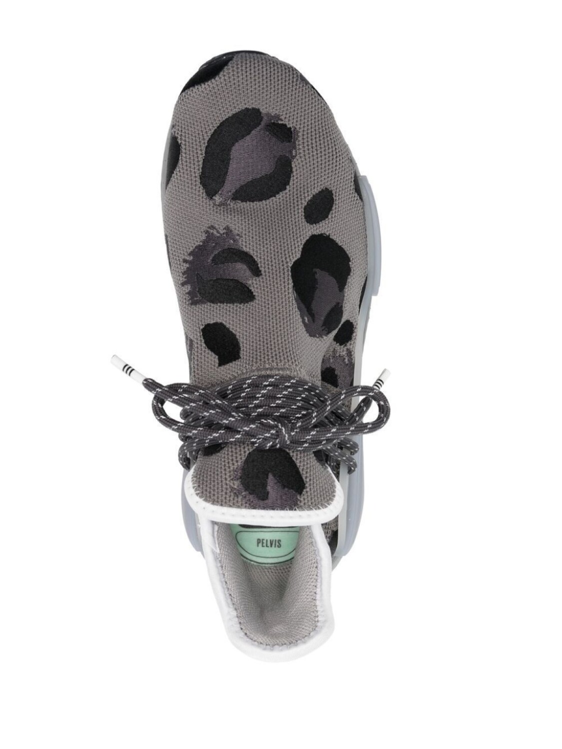 Кроссовки NMD HU Animal Print из коллаборации с Pharrell Williams Adidas, серый — фото 4