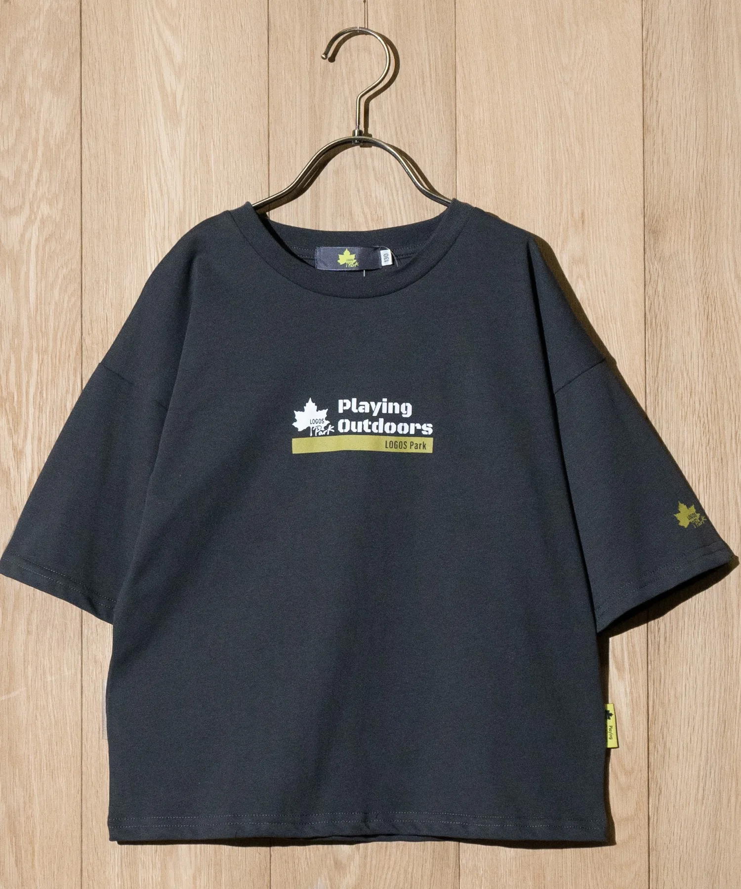 Футболка с принтом LOGOS DRY T-shirt JOHN'S CLOSET чёрная — фото 4