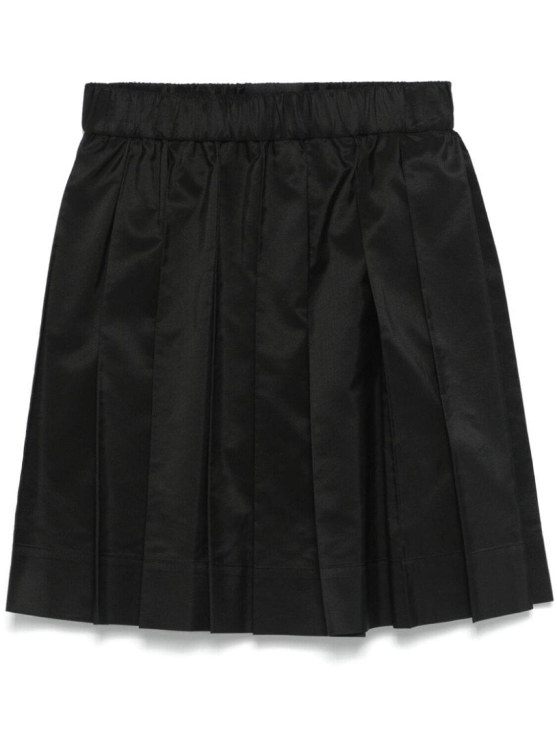 

Simone Rocha мини-юбка с резинкой на талии и складками, черный