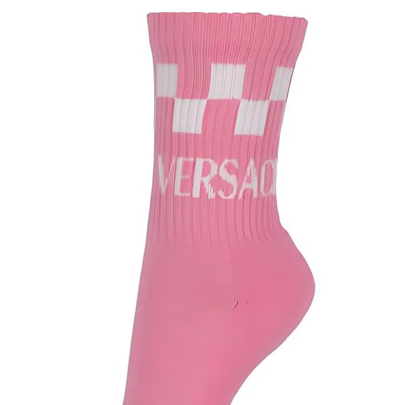 Носки женские VERSACE 1 Pack Pink — фото 2