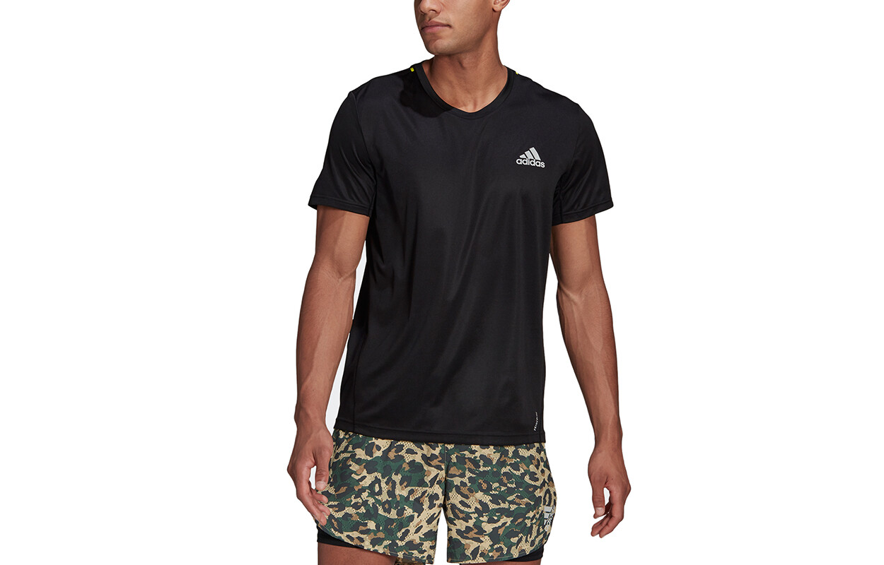 

Футболка мужская черная Adidas, черный