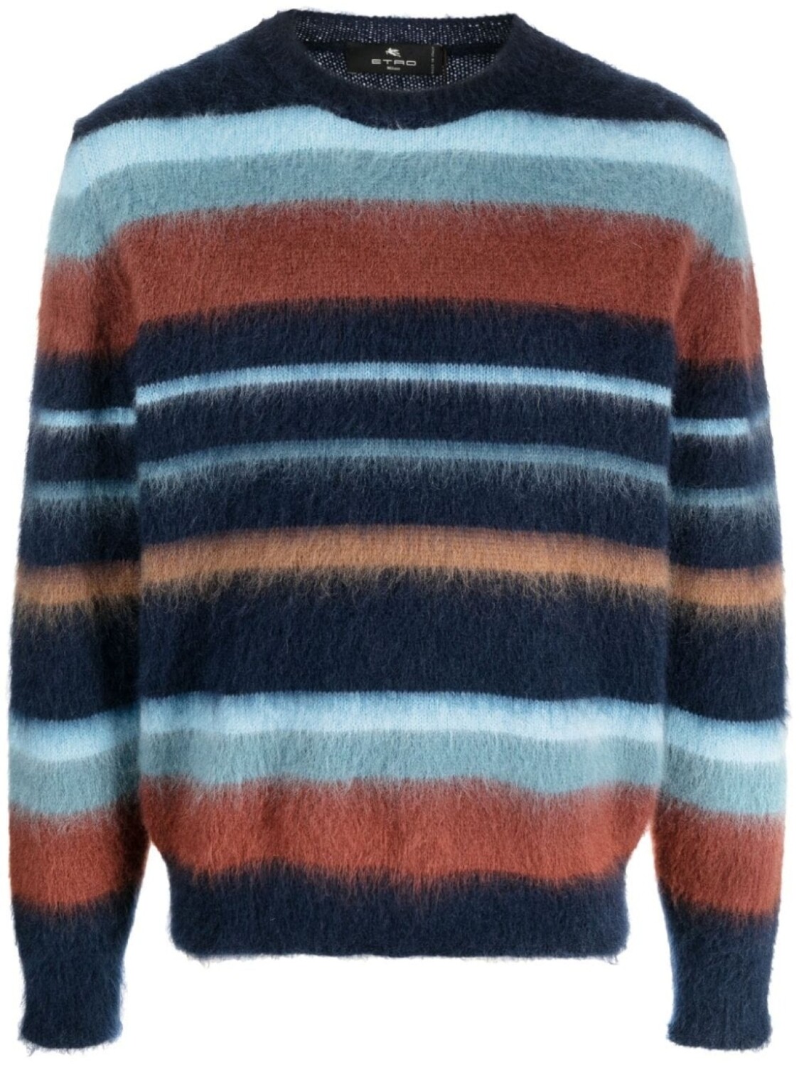 

ETRO толстовка в полоску, синий