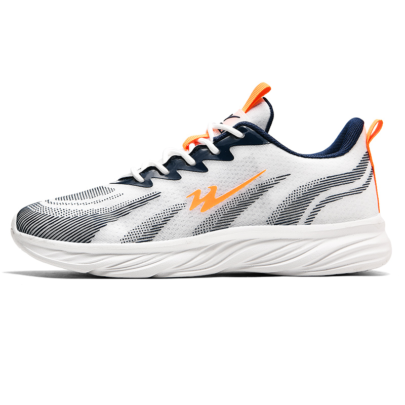 

Binary Низкие кроссовки для бега, мужские, белые, синие