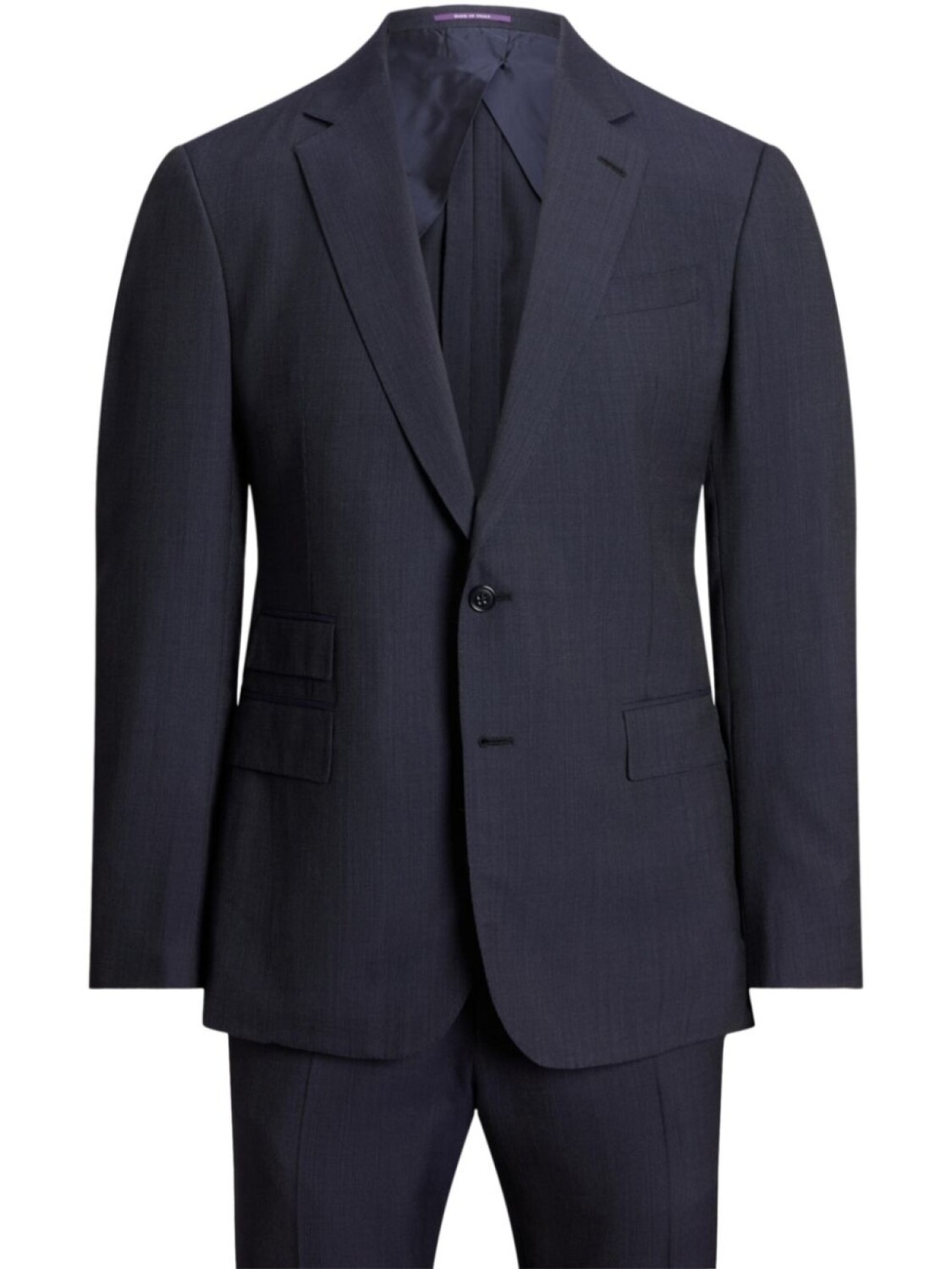 

Костюм с однобортным пиджаком Ralph Lauren Purple Label, синий