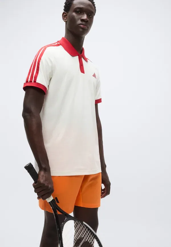 Поло Adidas Performance Classics, цвет меловой белый — фото 4