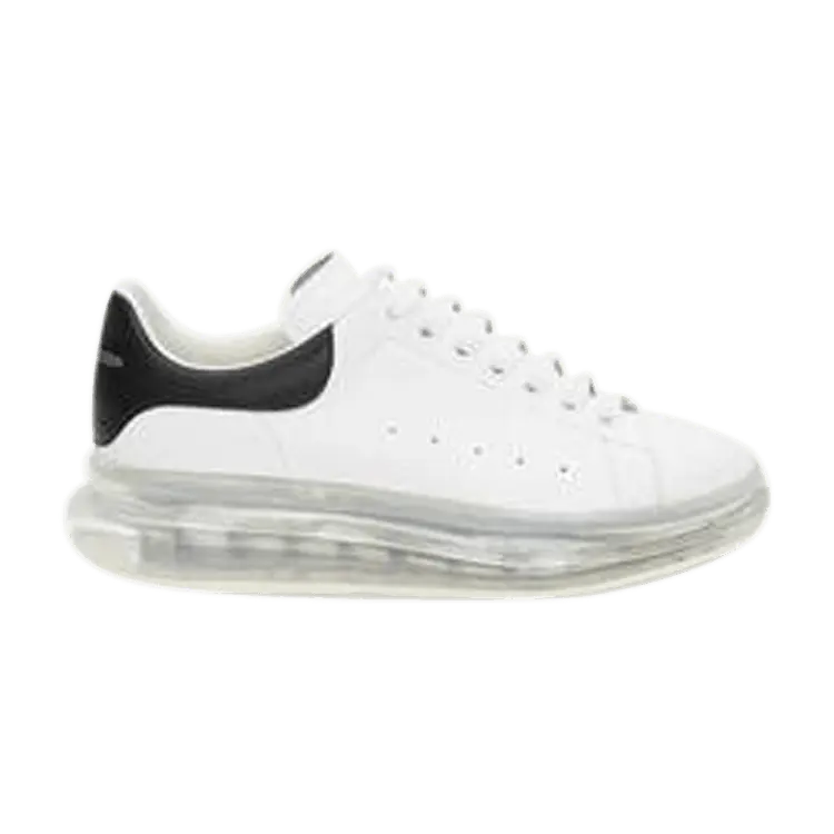 Кроссовки Alexander McQueen Alexander McQueen Wmns Oversized Sneaker 'Clear Sole - White Black', белый