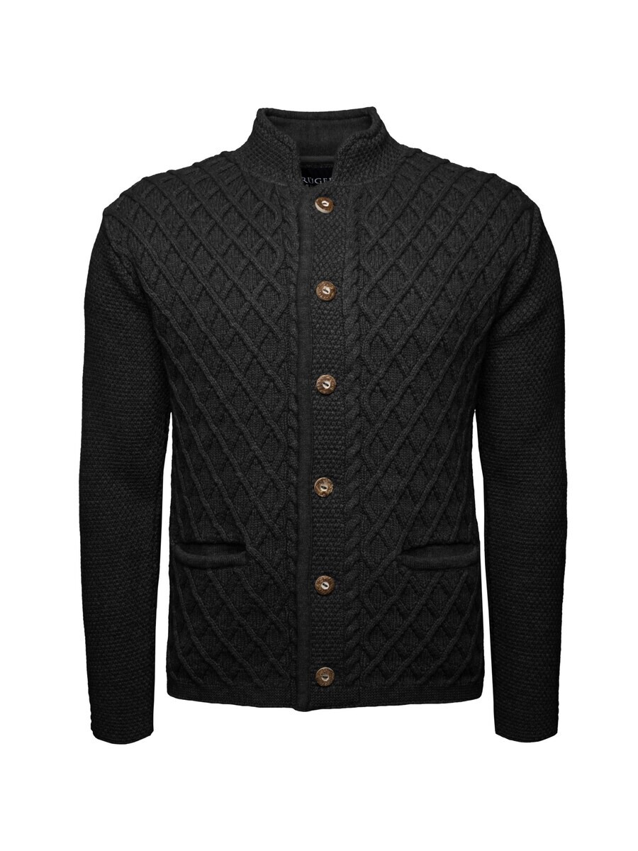 

Кардиган Krüger Buam Knit Cardigan Jonathan, черный