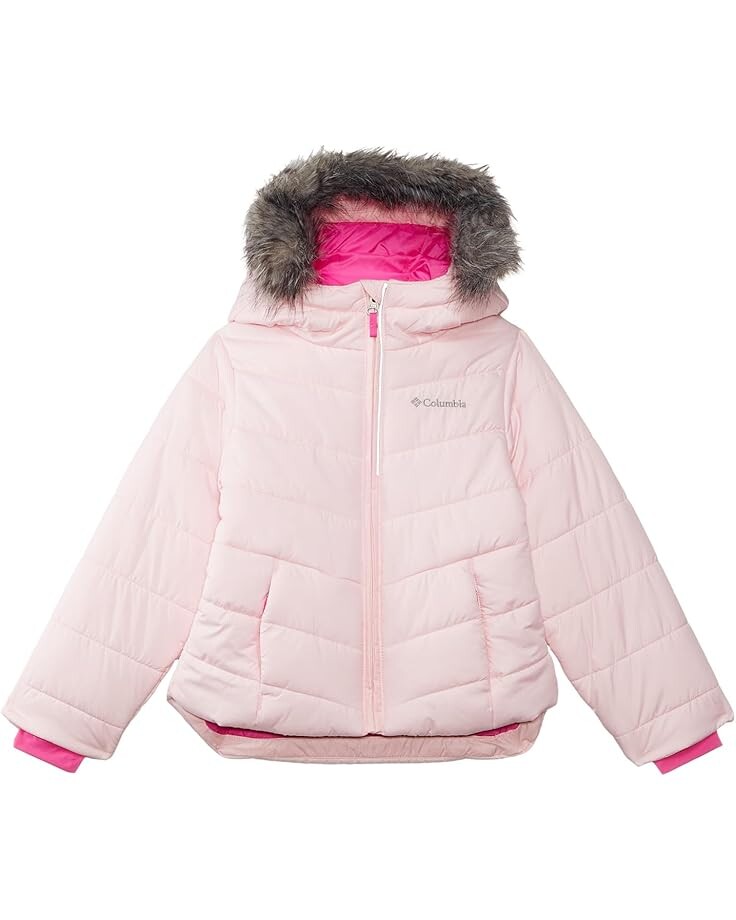

Куртка Columbia Kids Katelyn Crest III Hooded Jacket, цвет Satin Pink