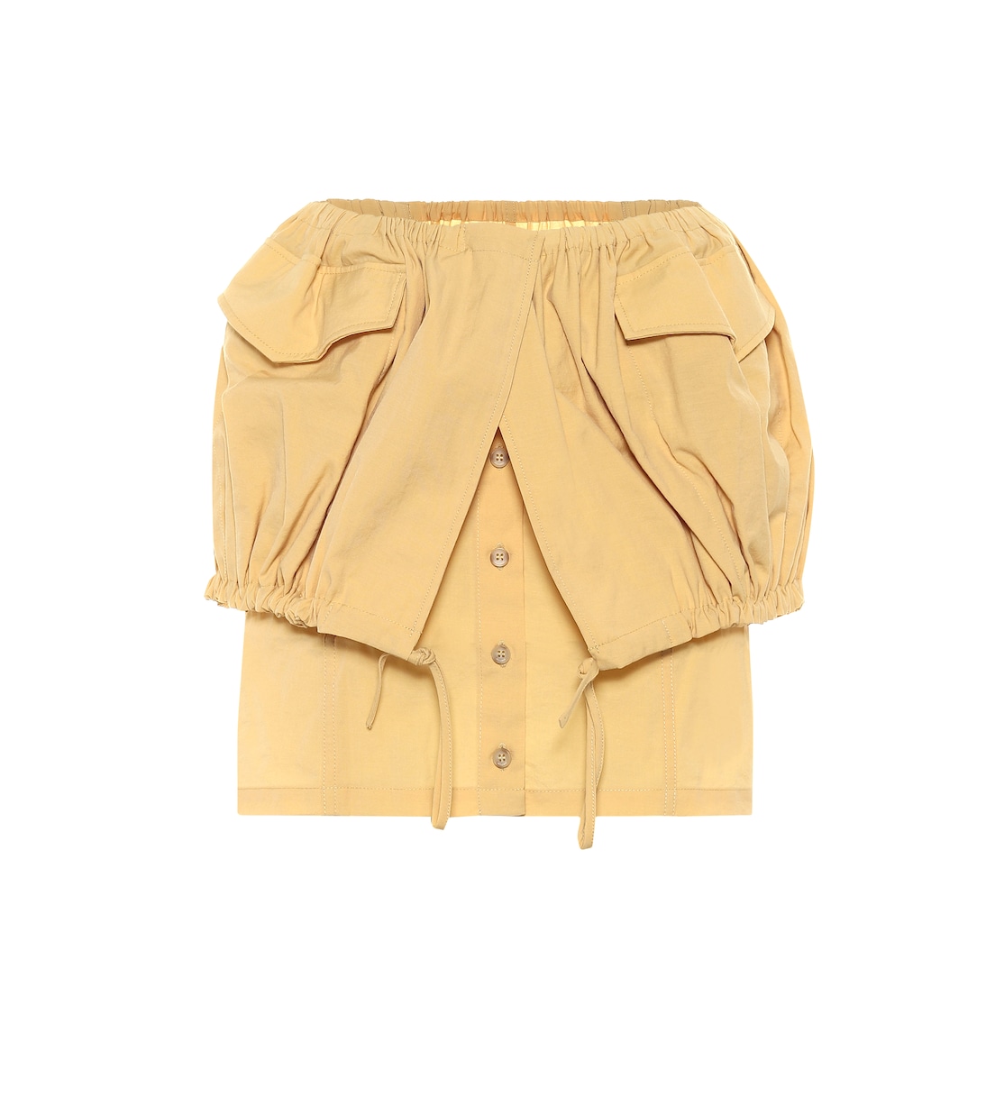 

Мини-юбка La Jupe Cueillette Jacquemus, желтый