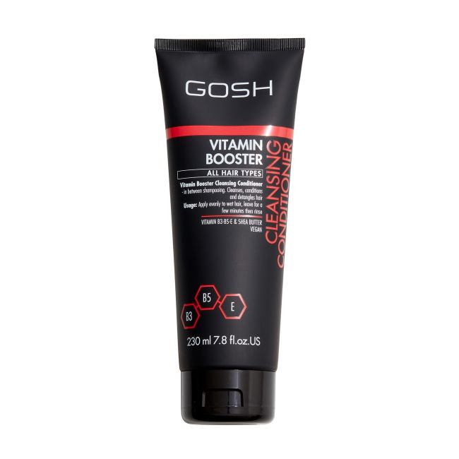 

Очищающий кондиционер для волос с витаминами Gosh, 230 мл