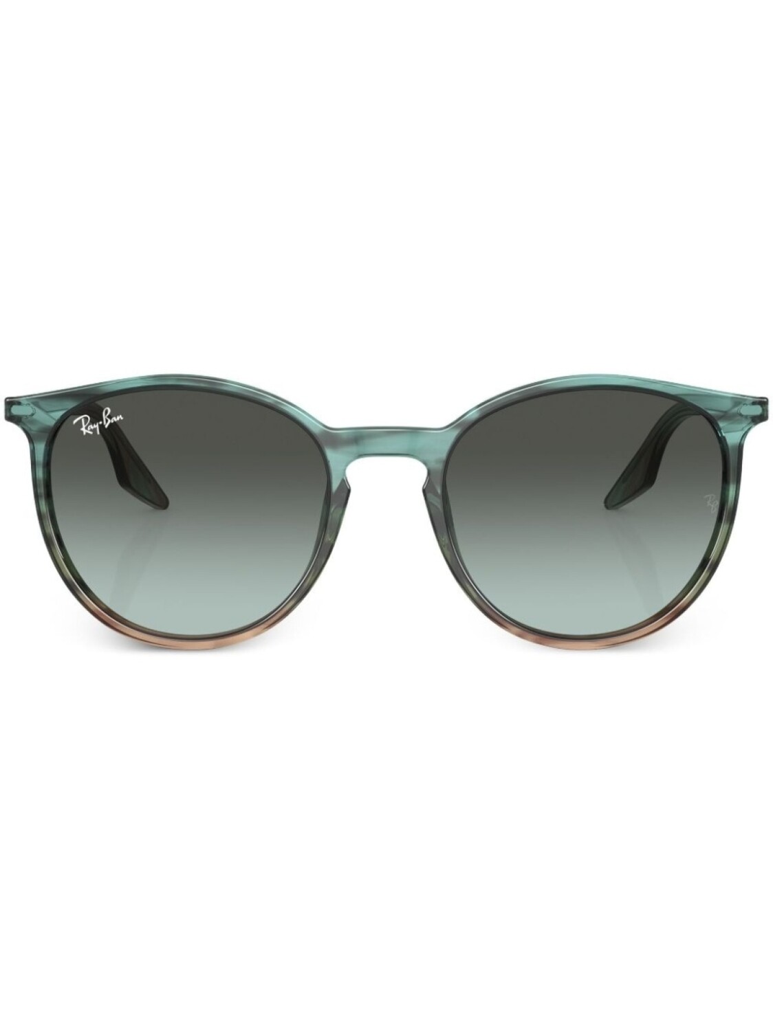 

Ray-Ban солнцезащитные очки в круглой оправе с логотипом, мультиколор