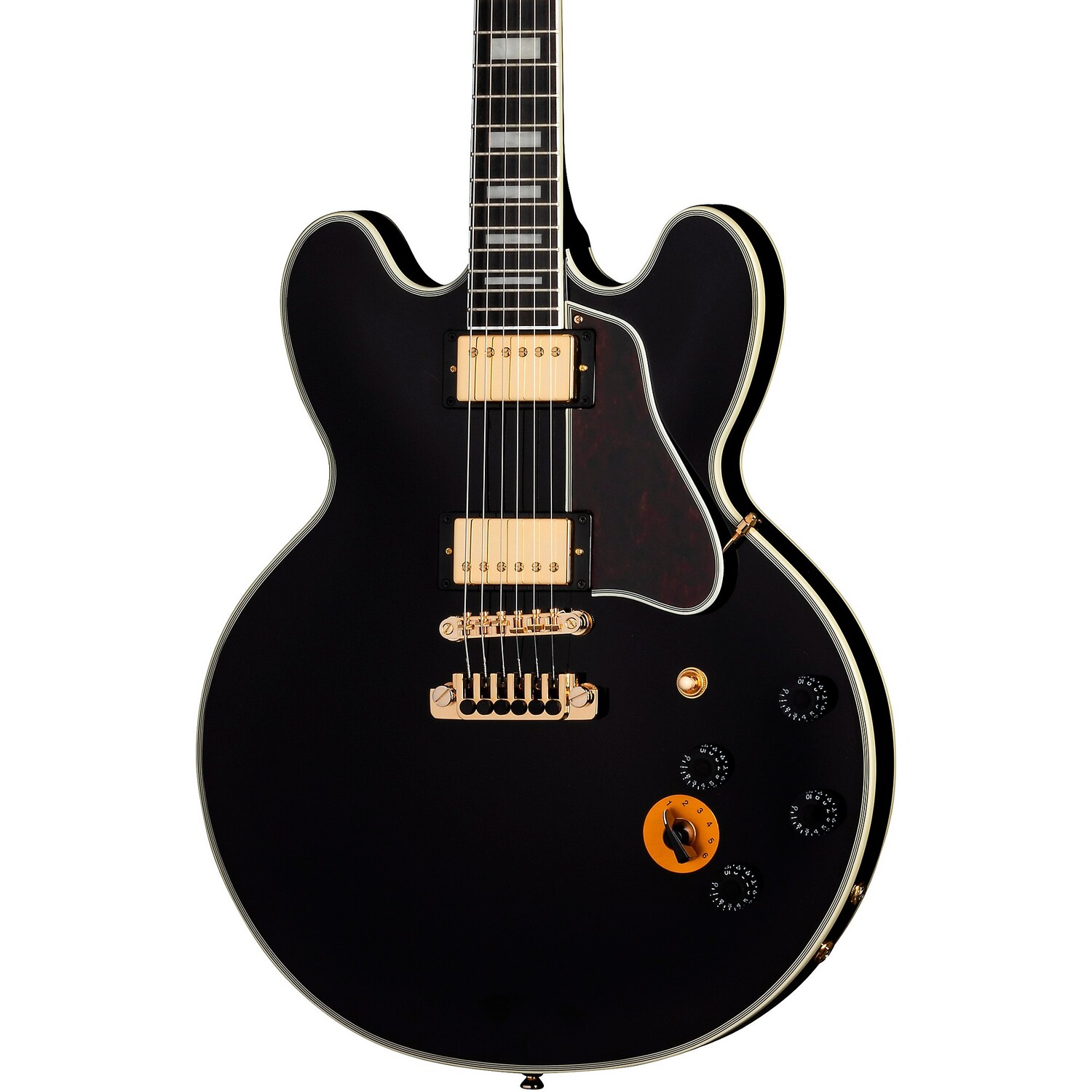 

Полуполая электрогитара Epiphone BB King Lucille, черное дерево