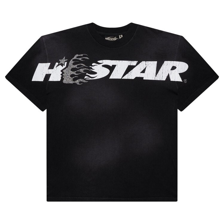 

Футболка Hellstar Studios Cartoon Logo Glitter Logo T-Shirt, черный