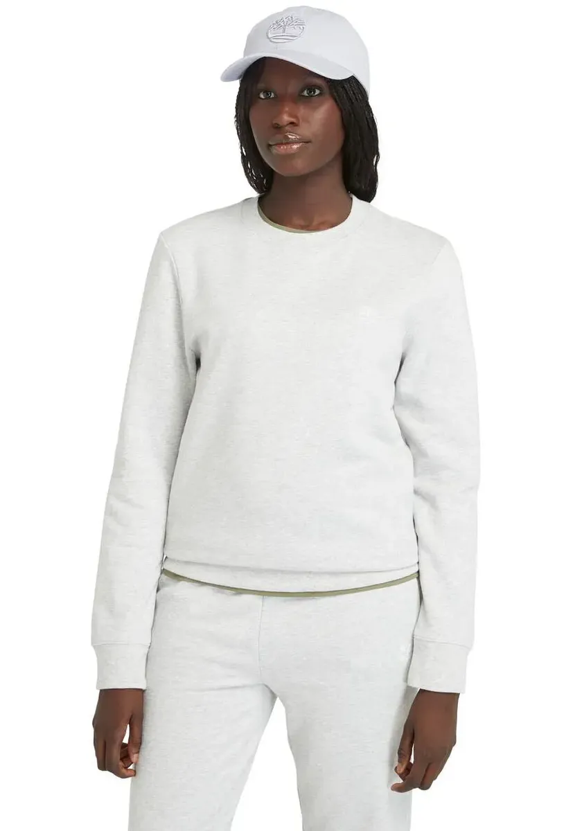 

Толстовка Timberland "BRUSHED BACK CREW SEATSHIRT", цвет Light Grey Mlng