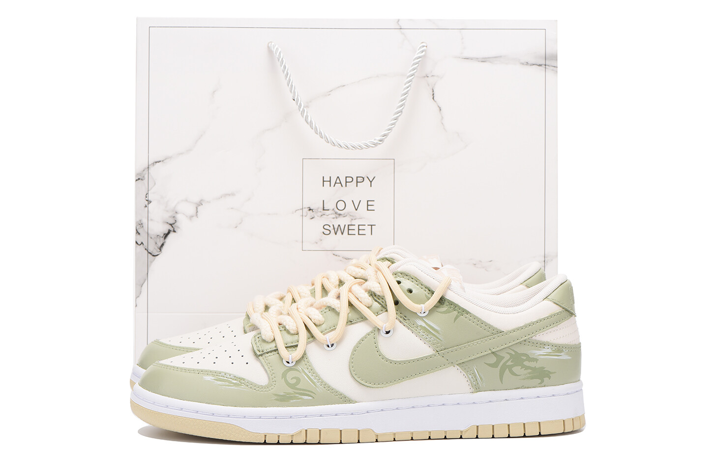 

Мужские кроссовки для скейтбординга Nike Dunk, Green