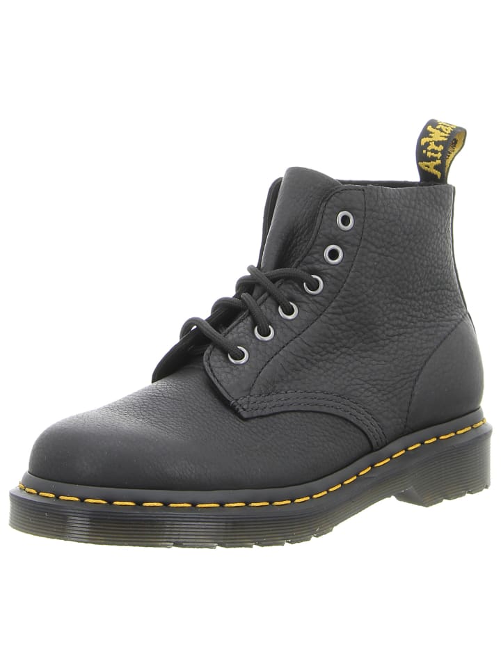 

Ботильоны на шнуровке черного цвета Dr. Martens