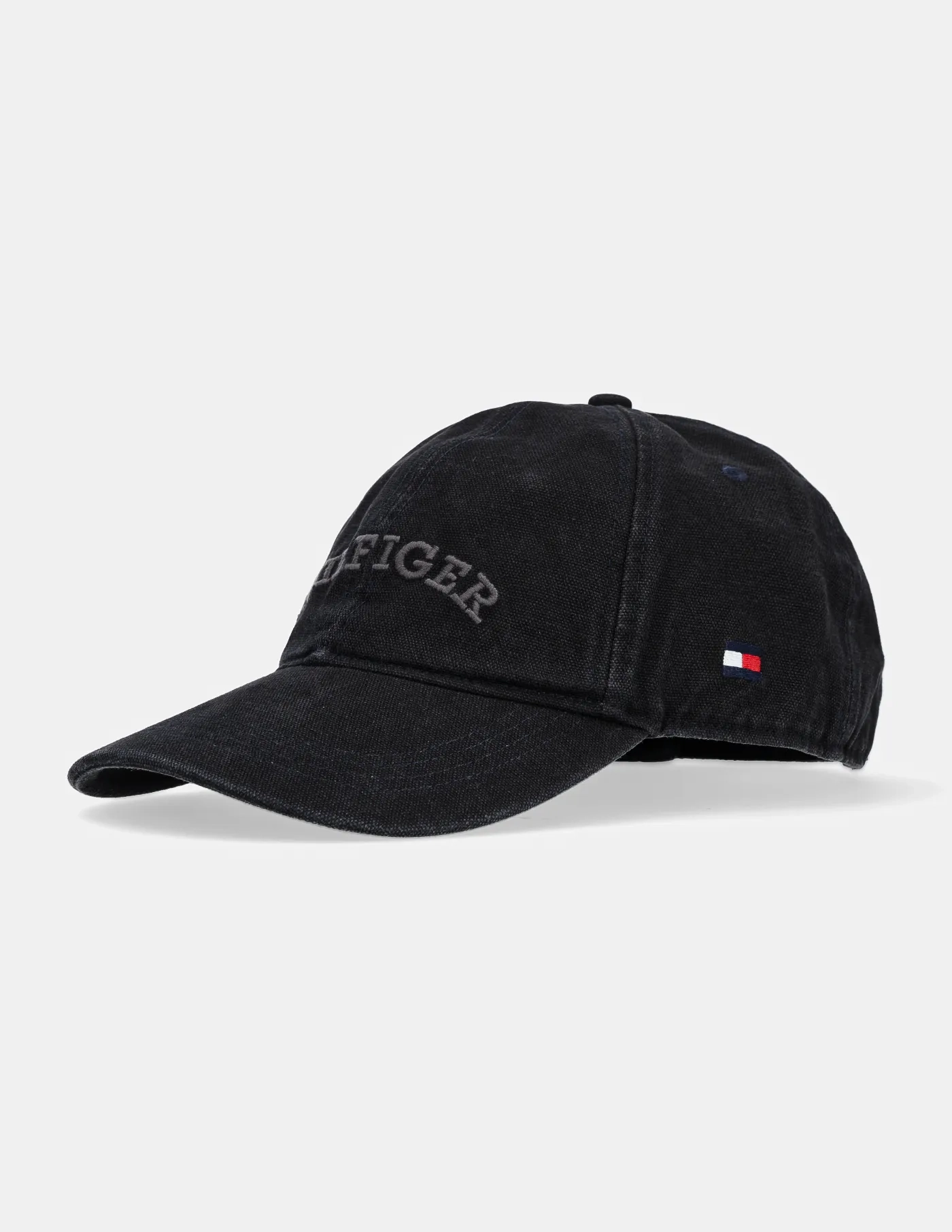 

Хлопковая бейсболка Tommy Hilfiger, черный