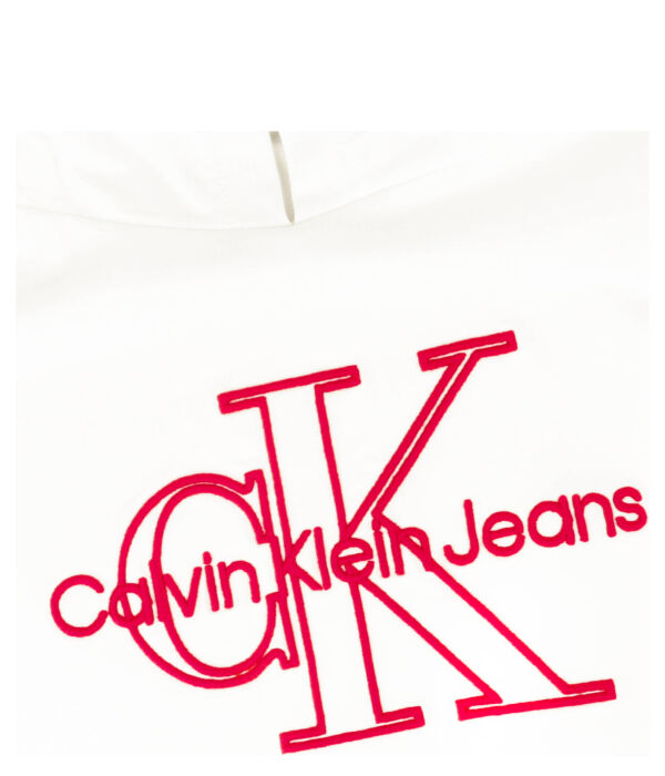 Толстовка Calvin Klein Jeans без рукавов, белый — фото 3