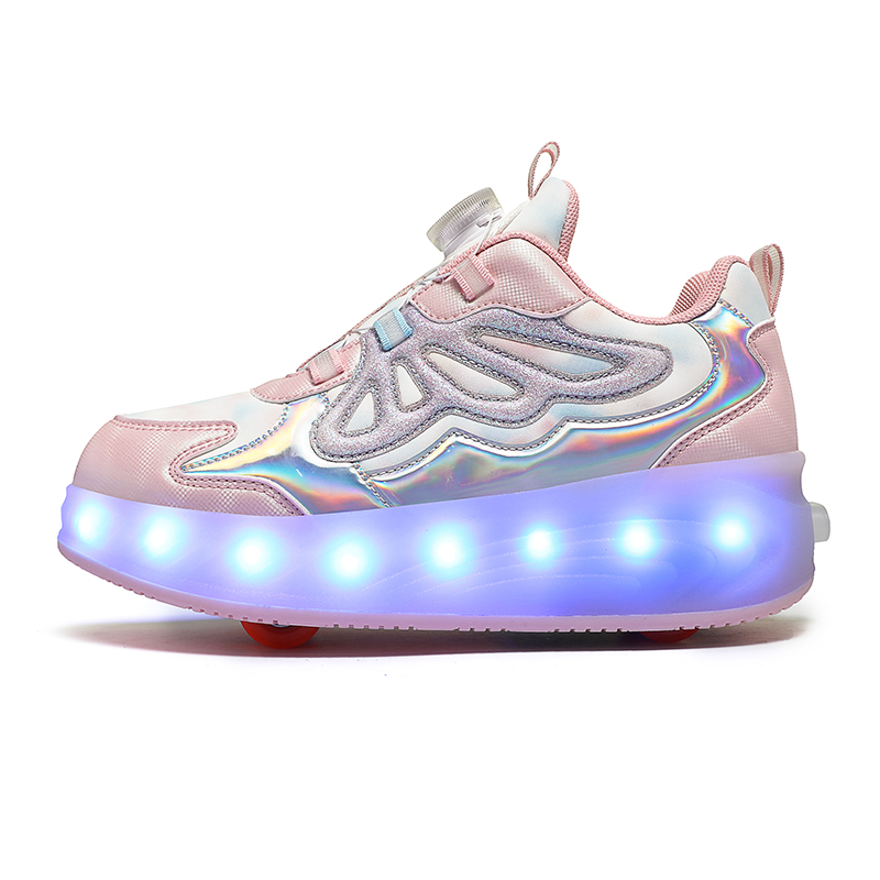 

Амортизирующие износостойкие кроссовки для скейтбординга унисекс Kuding, розовый