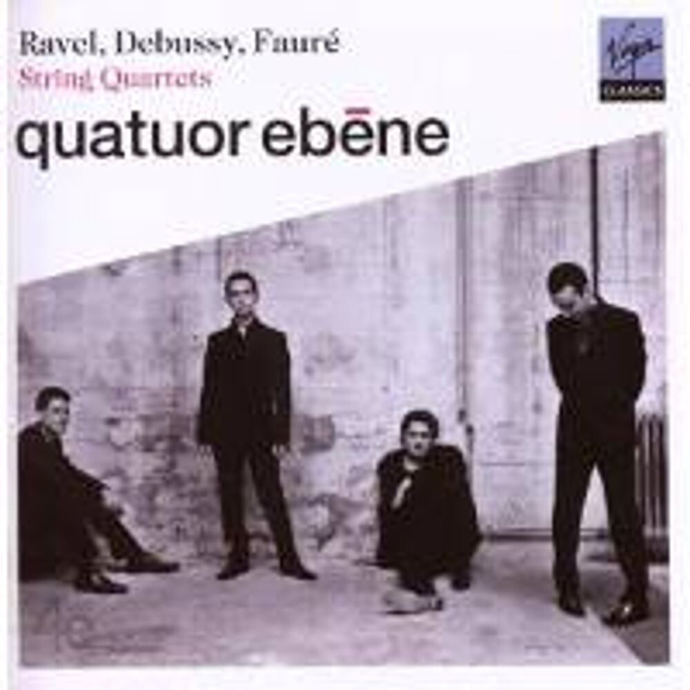 

Диск CD Ravel Debussy Faure Quartets - Maurice Ravel, Claude Debussy,