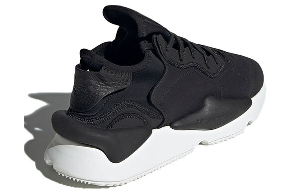 Кроссовки y-3 kaiwa 'black white' Adidas, черный — фото 4