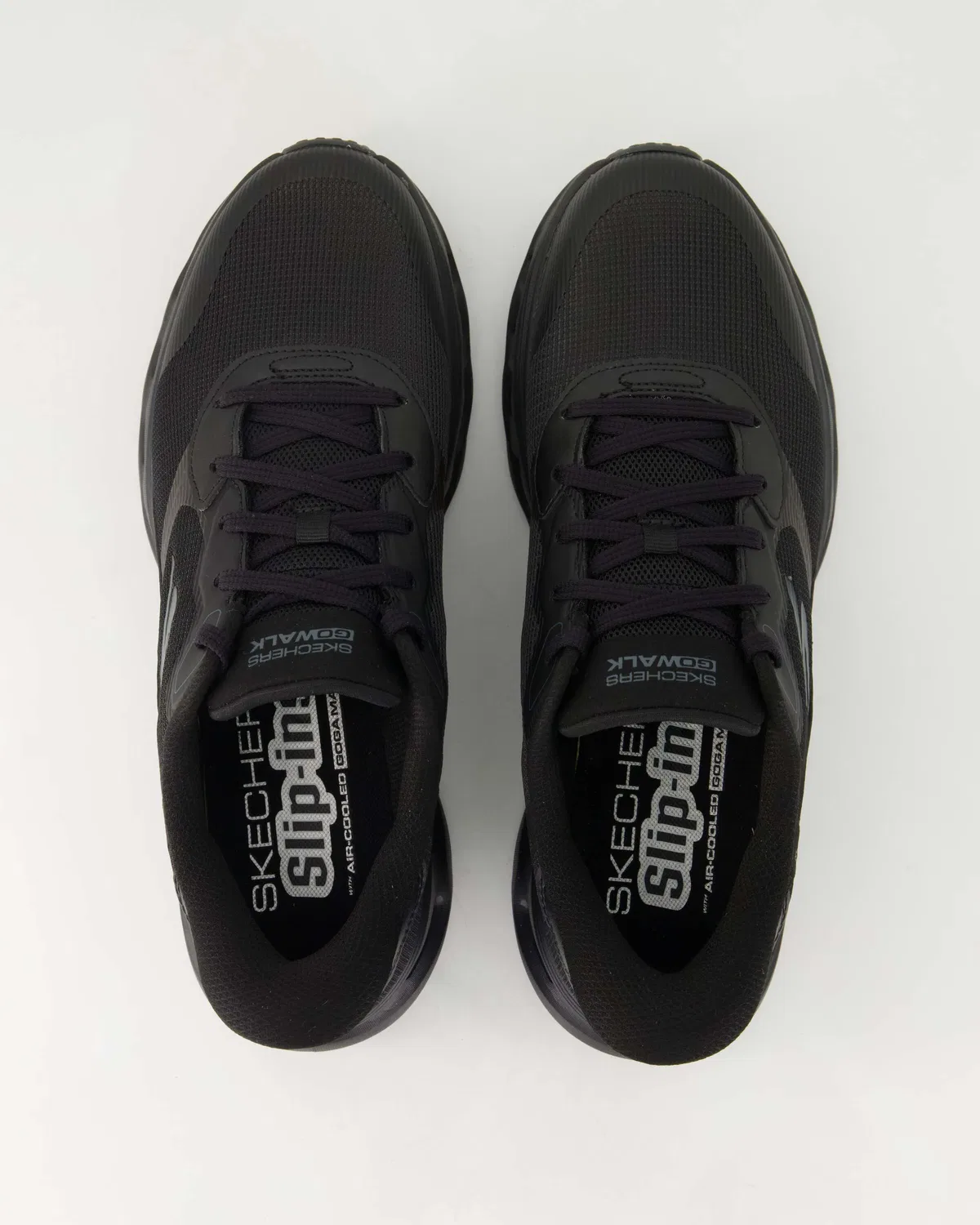 Сникерсы Slip On Skechers, черный — фото 4