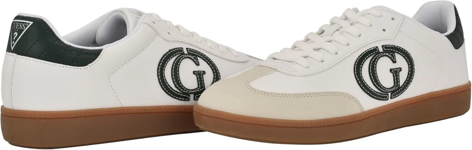 Мужские кроссовки Guess Borge, White Dark Green Multi 142 — фото 2
