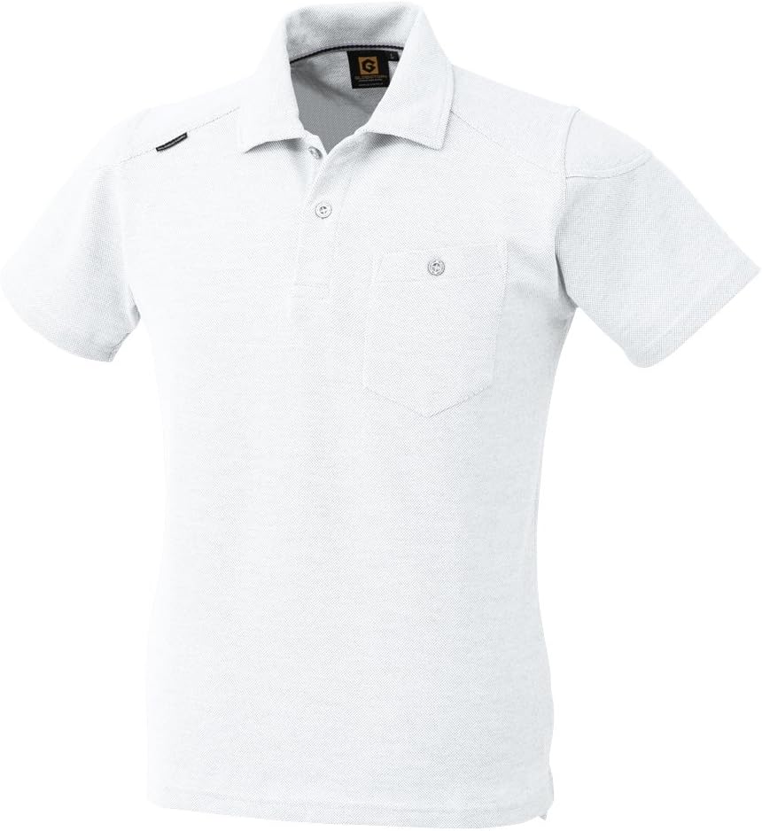 

Поло с коротким рукавом CO-COS Nobuoka G9117, белый