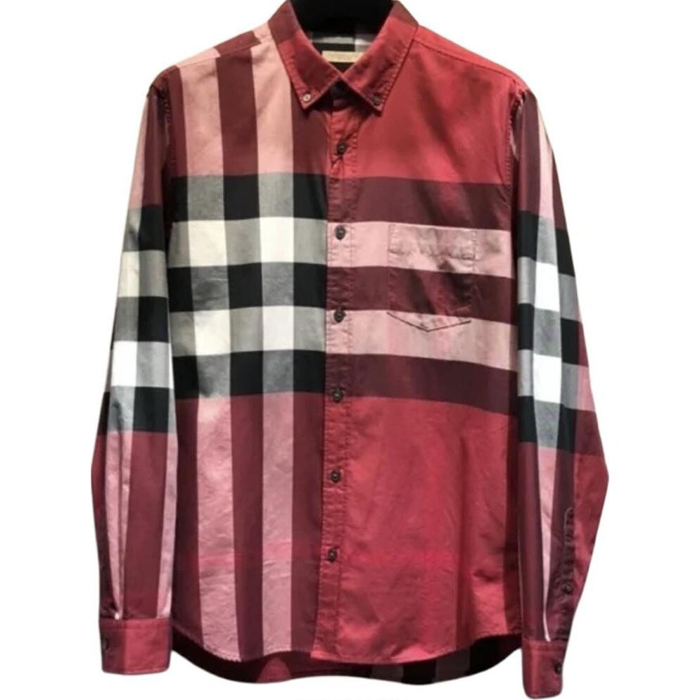

Рубашка мужская Burberry, красный
