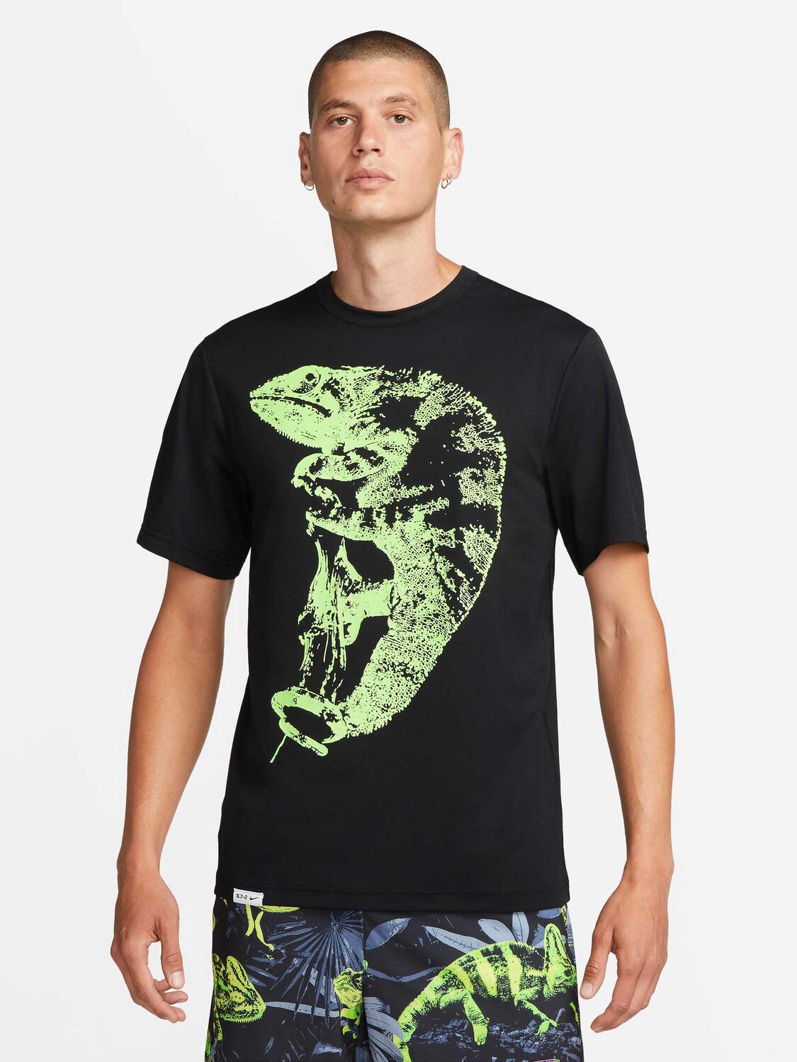 

Футболка Nike M NK DF UV S72 HYVERSE SS, черный