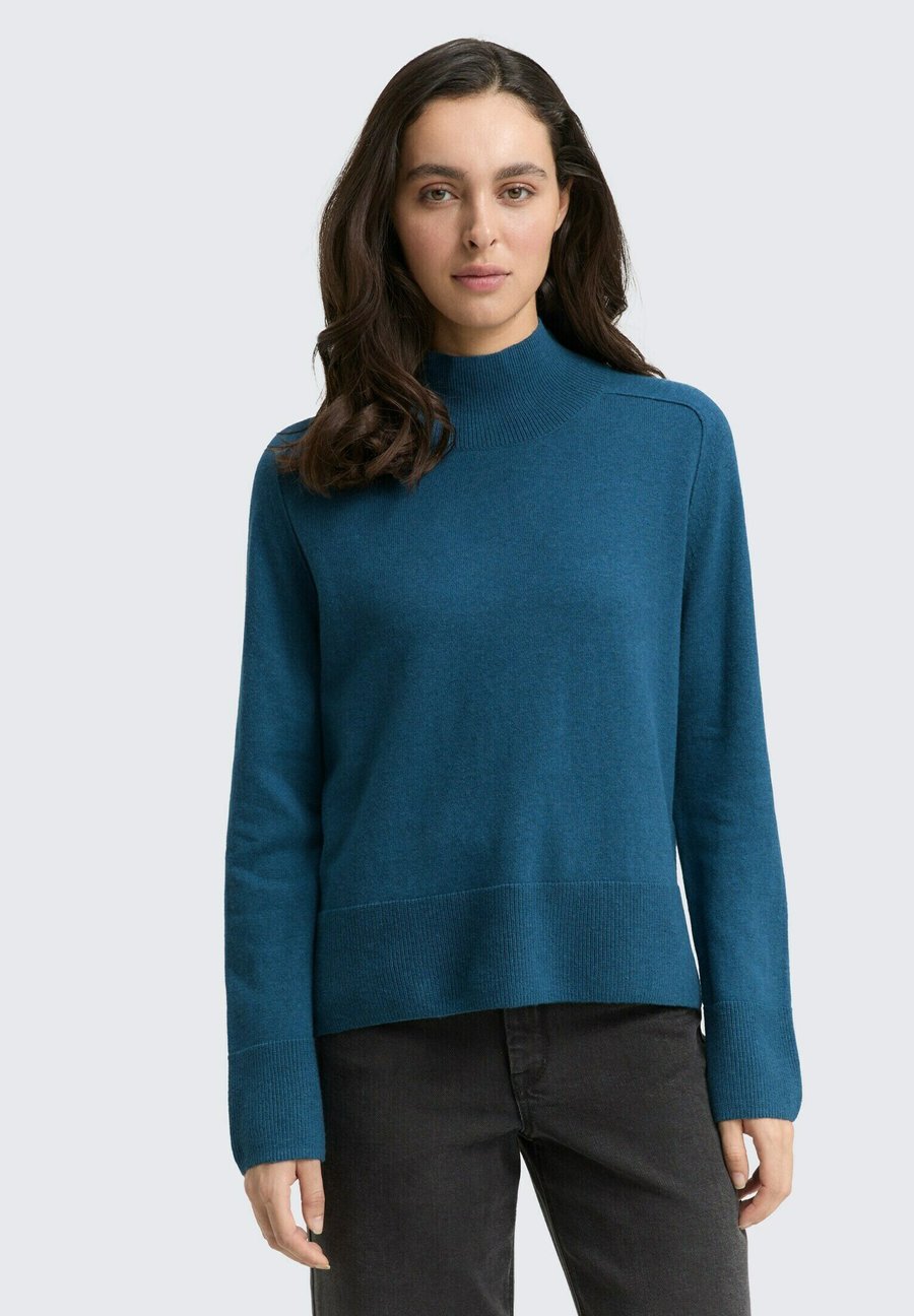 

Джемпер TOM TAILOR Jumper, Dark Petrol Melange/Teal