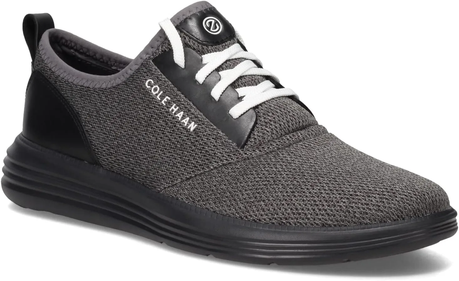 Мужские вязаные кроссовки Cole Haan Grandsport Journey, белый/черный — фото 3